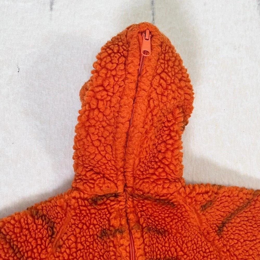 Disney Store Tigger Costume‎ Baby 6–12 Months Sherpa Hooded One Piece Vintage